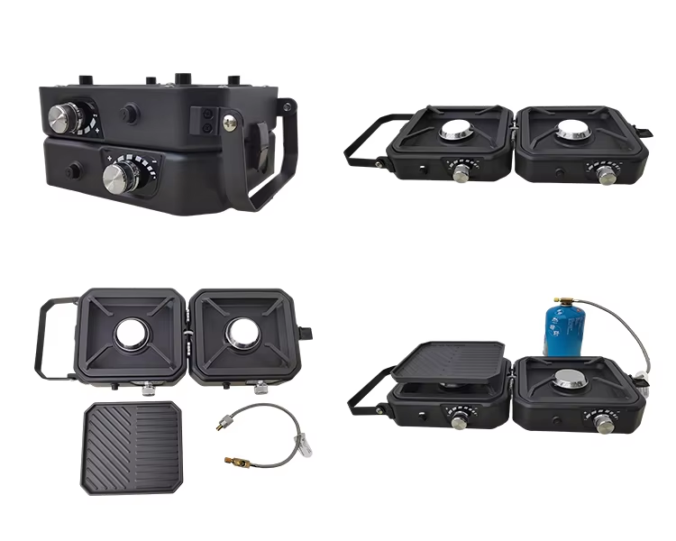 Camping Portable Gas Stove indoor Outdoor Portable folding small stove party stove