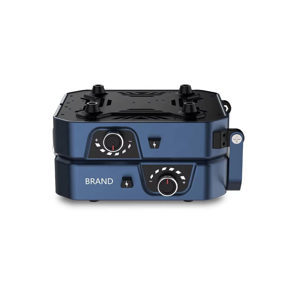 Two-Burner Folding Furnace for Indoor Outdoor Use Steel Stainless Steel Construction Accepts Butane Propane-Discounted Price